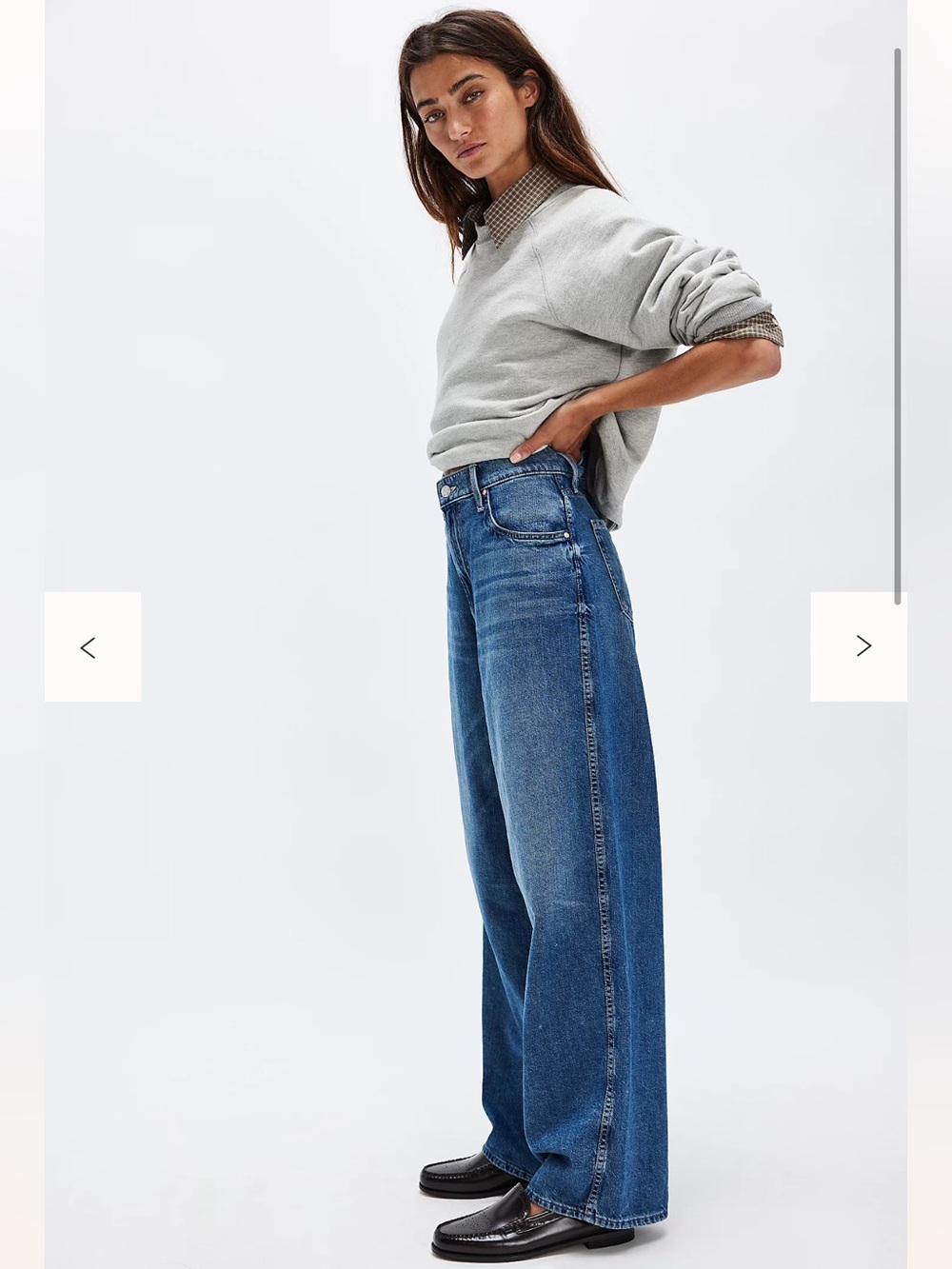 MOTHER SUPERIOR NWT The Delinquent Nerdy Riches to Rags Jeans 27 - Picture 3 of 16